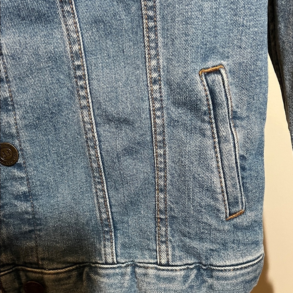 Fat Face light blue denim jacket - Tasha Denim Jacket - Size 6 - Picture 7 of 11